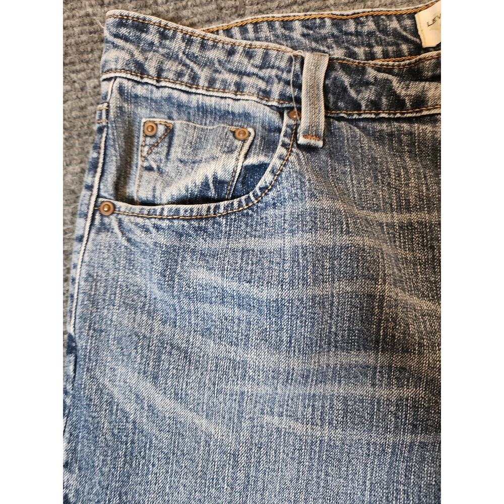 Levi Strauss Womens Size 18 Signature Mid Rise Bootcut Womens Blue Denim Jeans - Picture 6 of 15